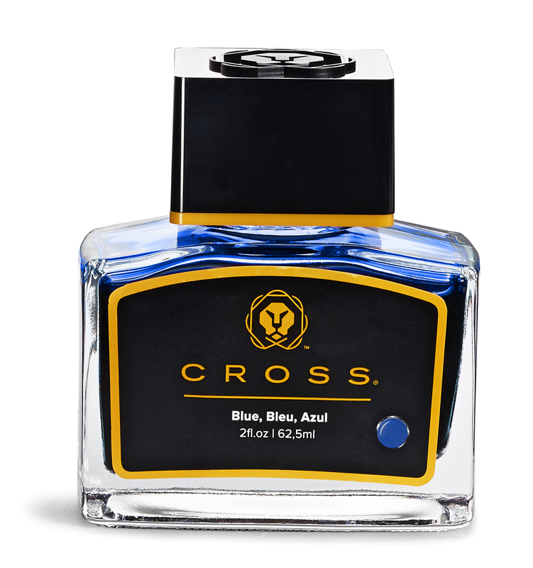 Флакон с синими чернилами для перьевой ручки (62,5 мл) CROSS 8945S-1 blue